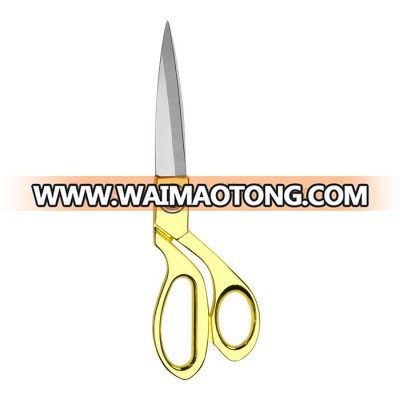 Stainless steel golden clothing tailor scissors