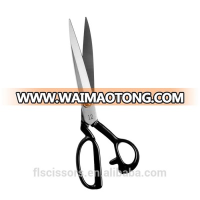 12 inch plastic handle and stainless steel blade cloth cutting TAILOR scissors