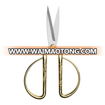 High quality Gold plated german sewing scissors