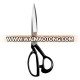 Professional 9" high carbon steel sewing tailor scissors