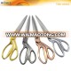 S13002G/B/C/S 9-1/2" 4 colors superior quality ice tempered stainless steel blade zinc-alloy handle tailor fabric scissors