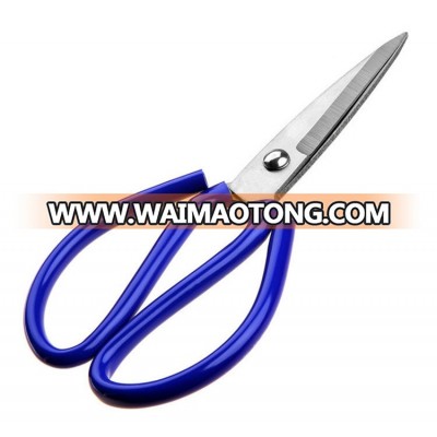 Family use blue handle tailor scissor for fabric price